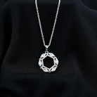 Moissanite Designer Eternity Pendant Necklace D-VS1 - Sparkanite Jewels