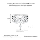 Sparkanite Jewels-Designer Moissanite Infinity Engagement Ring