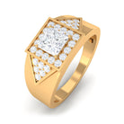 Princess Cut Moissanite Engagement Ring D-VS1 - Sparkanite Jewels