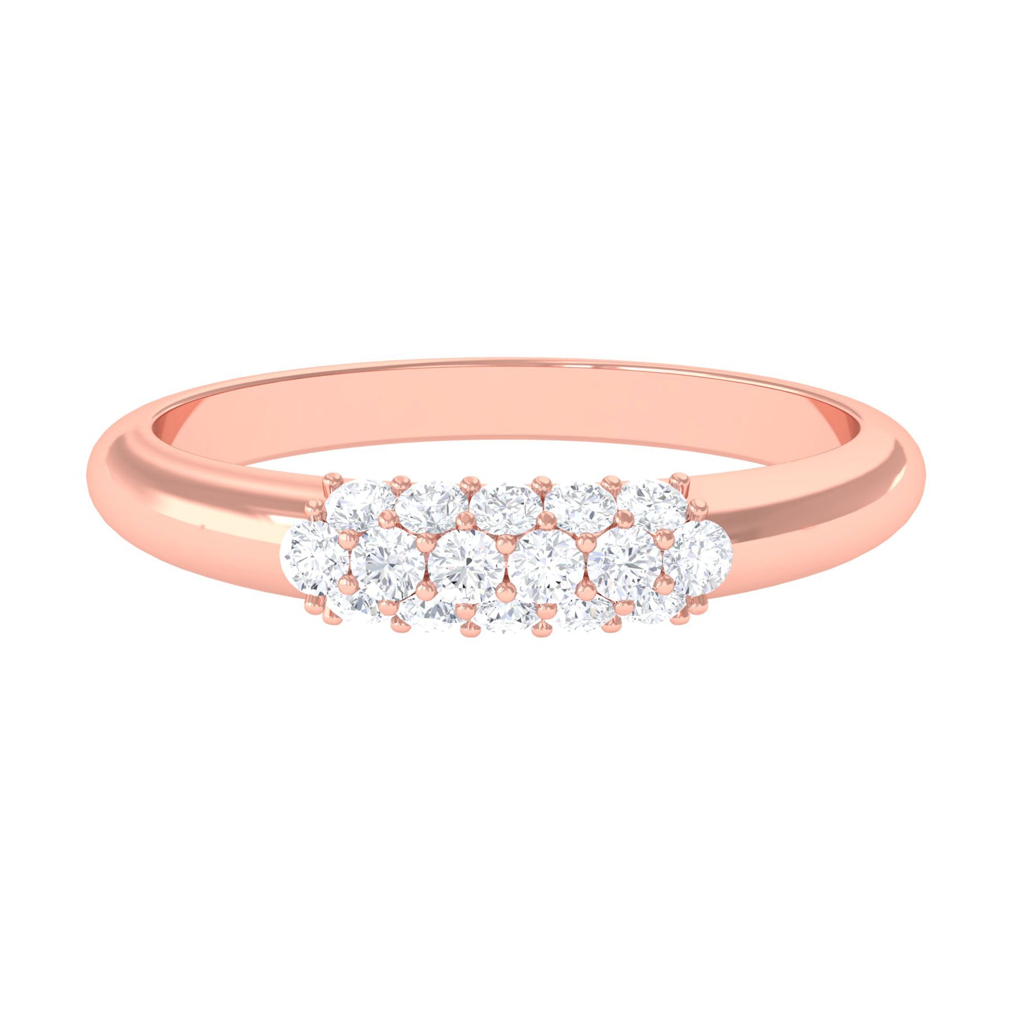 Sparkanite Jewels-Certified Moissanite Promise Ring