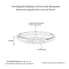 Sparkanite Jewels-Certified Moissanite Promise Ring