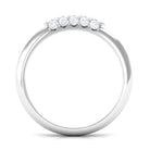 Certified Moissanite Promise Ring D-VS1 - Sparkanite Jewels