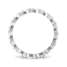 Sparkanite Jewels-Designer Full Eternity Ring with Certified Moissanite