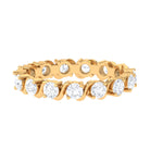 Sparkanite Jewels-Minimal Moissanite Full Eternity Band Ring